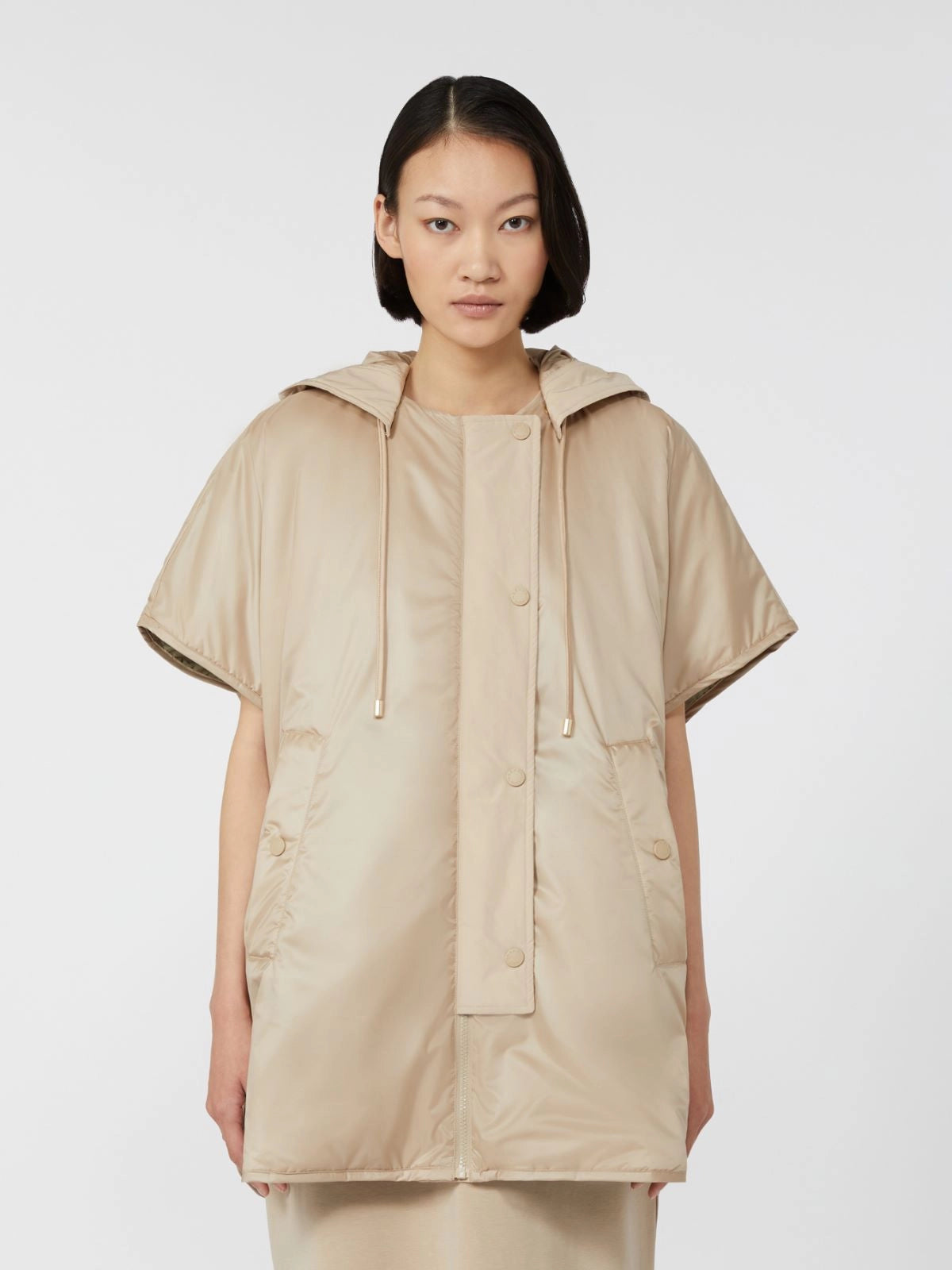 RIVA - Reversible water-repellent canvas cape