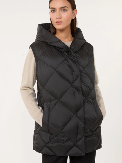 FRUTTO - Gilet in water-repellent tech fabric
