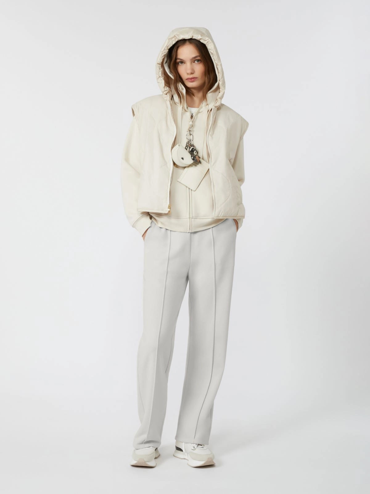LEVANTE - Reversible water-repellent canvas gilet