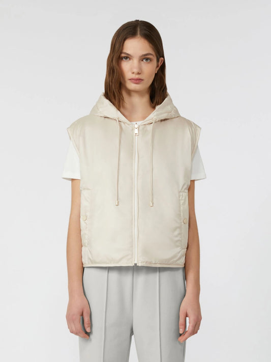LEVANTE - Reversible water-repellent canvas gilet