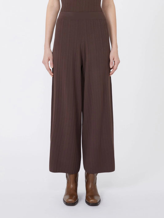 SUPERBO - Viscose yarn trousers