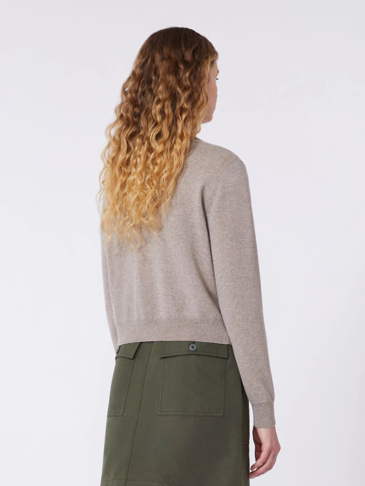 WKDNEBBIA - Wool and cashmere cardigan