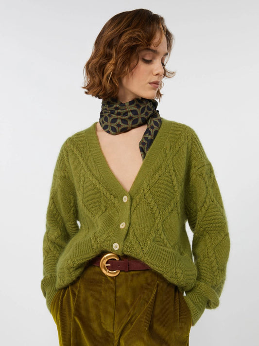 BOLERO - Mohair blend cardigan
