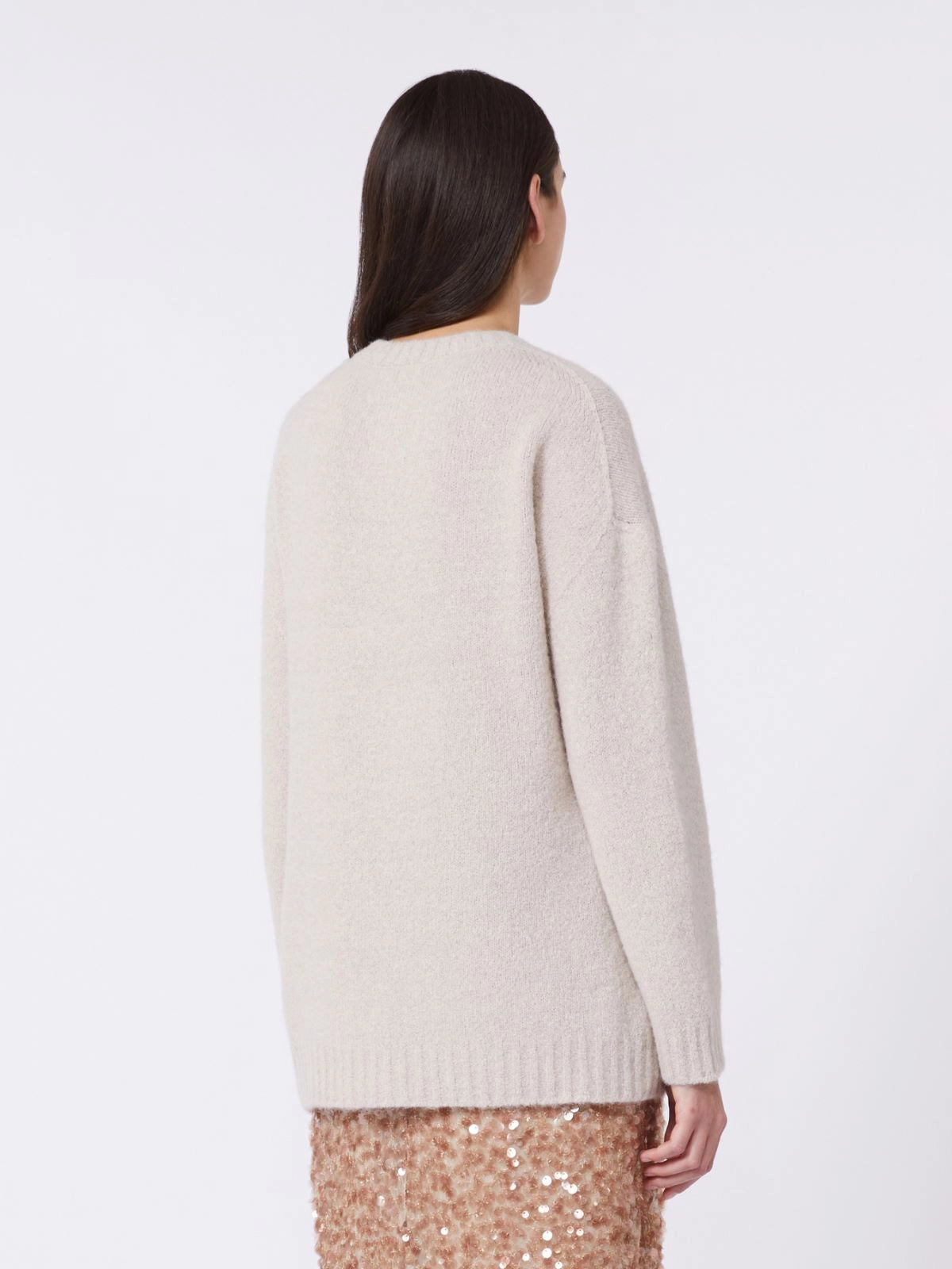 WKDPESCO - Oversized alpaca and cotton sweater