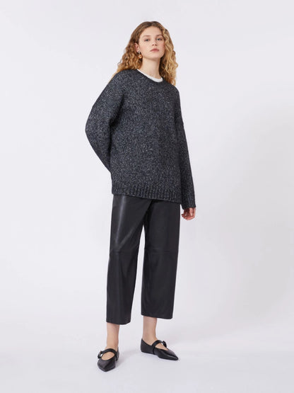 WKDFURETTO - Oversized mohair and lurex sweater