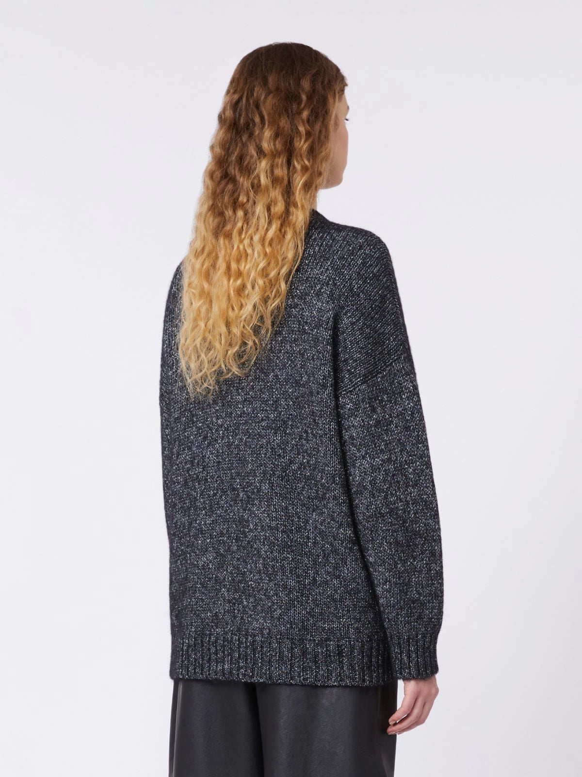 WKDFURETTO - Oversized mohair and lurex sweater