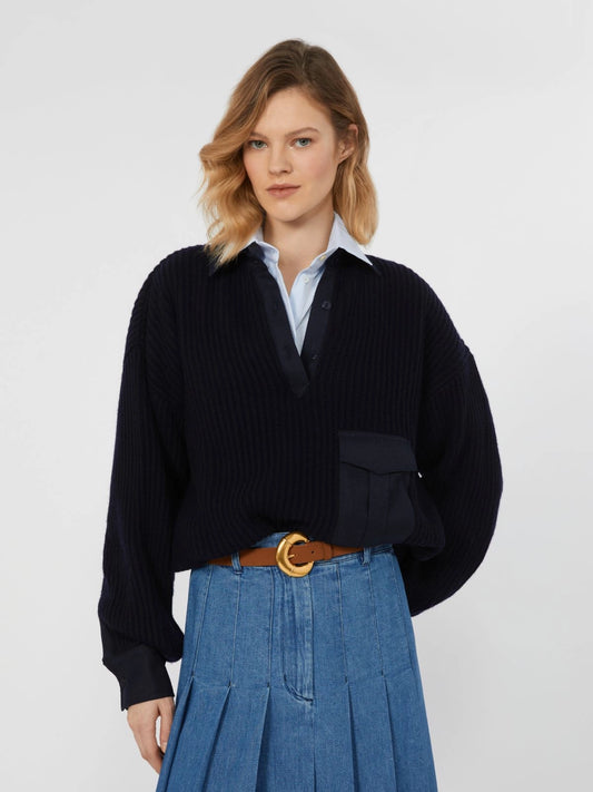 VANDA - Wool and cashmere pullover