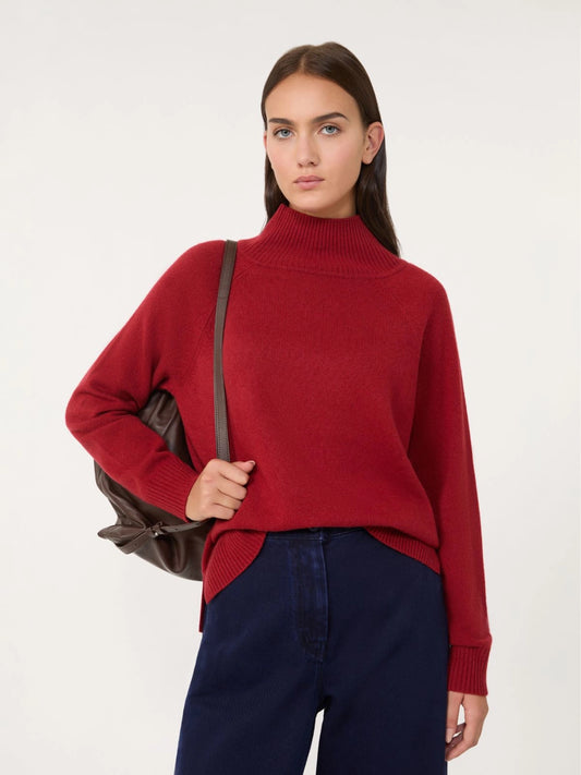 ALCALI - Cashmere yarn turtleneck