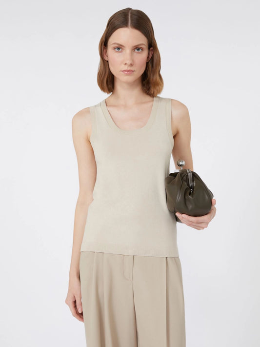 ASBUURG - Stretch viscose top