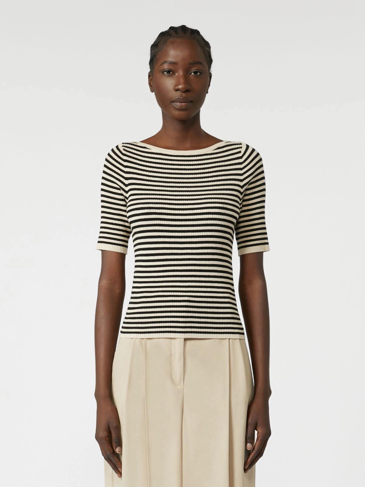 WASER - Slim-fit stretch viscose T-shirt
