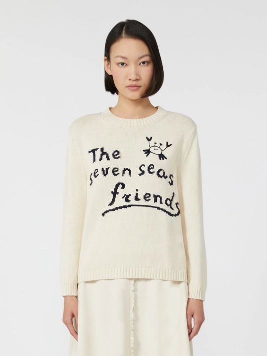 NESPOLA - Cotton cordonnet sweater