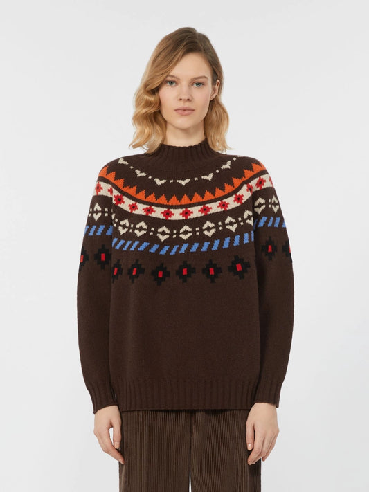 HARDY - Wool jacquard jumper
