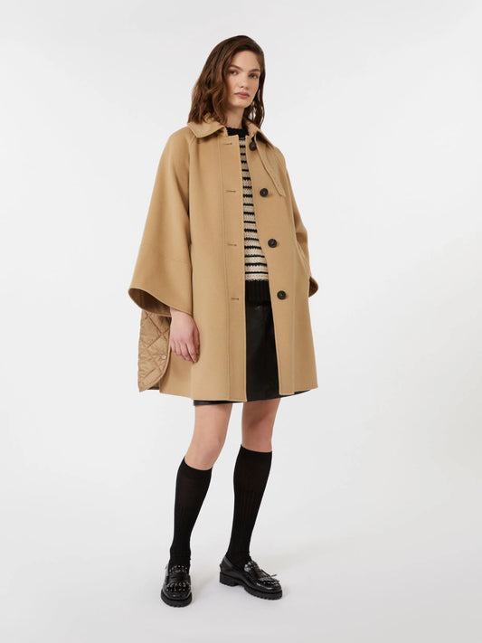 RUFO - Double wool drap coat