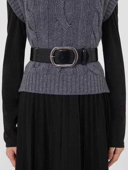 CLAVIER - Leather belt