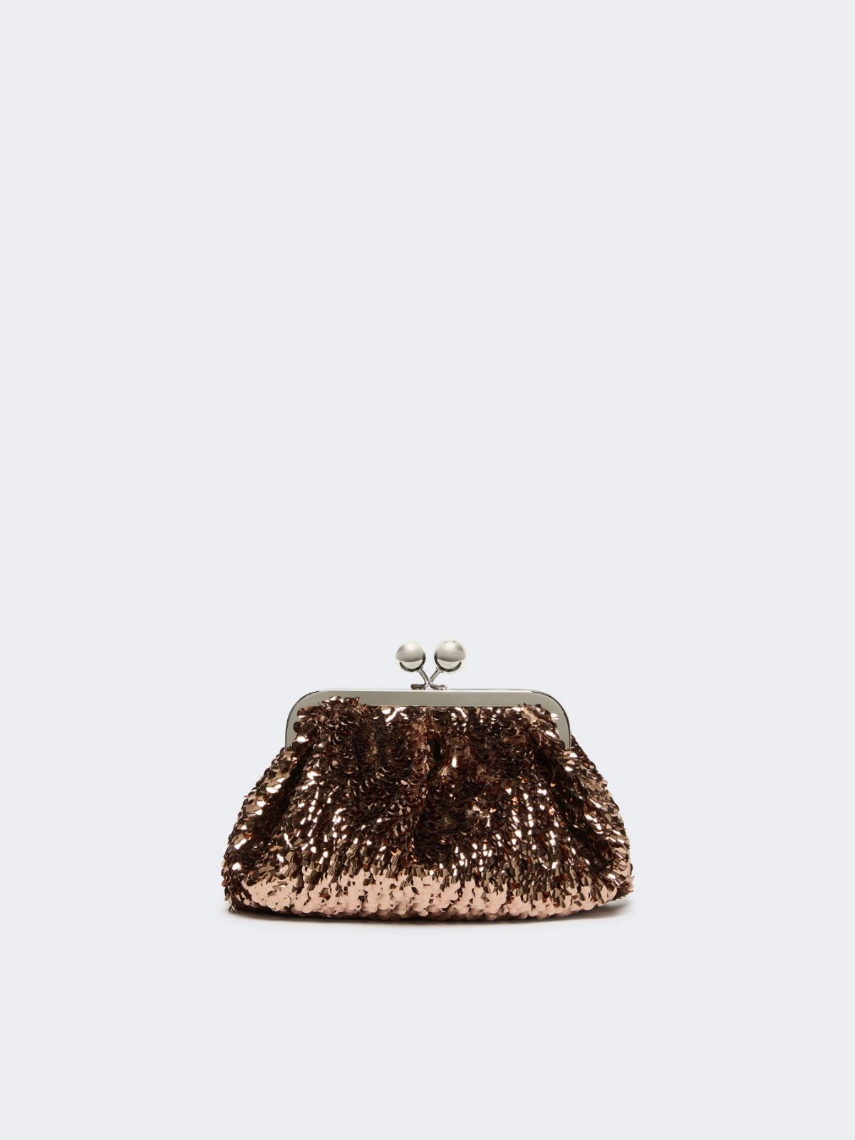 WKATARGA - Sequin-adorned small satin Pasticcino Bag