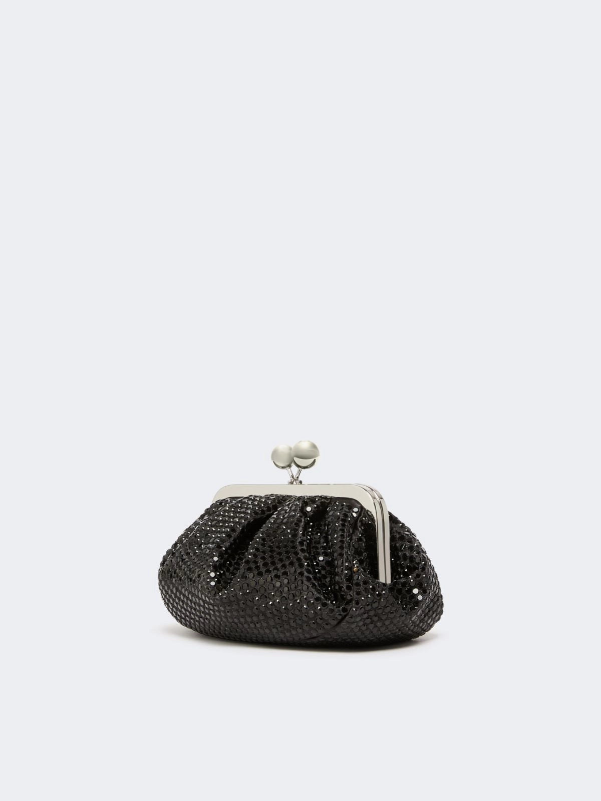 WKALAMA - Rhinestone-adorned small satin Pasticcino Bag