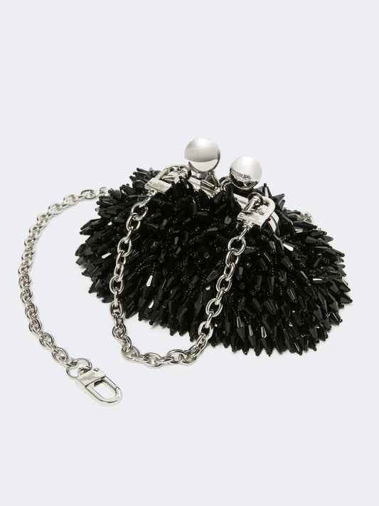 ALFIO - Pasticcino Bag in satin with rhinestones