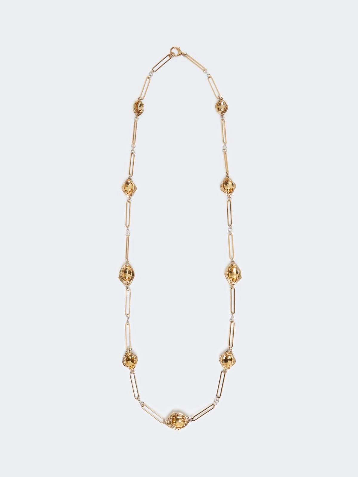 ALGA - Plated metal necklace