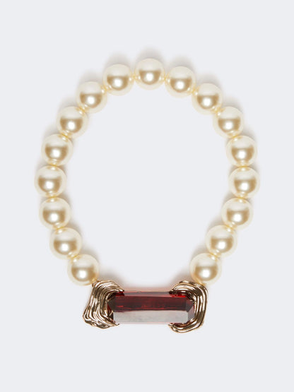 NOREL - Choker necklace with pearls