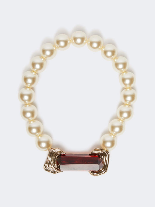 NOREL - Choker necklace with pearls