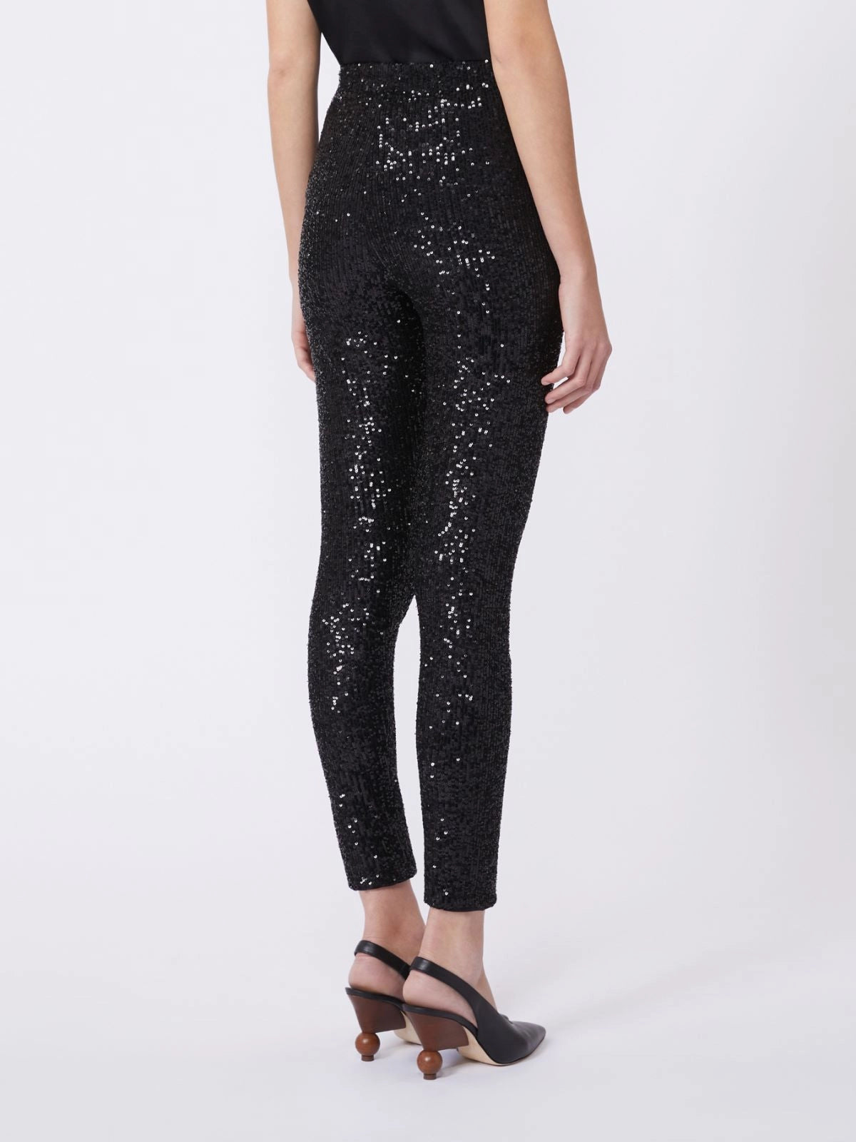 WKDFIDATO - Sequinned leggings