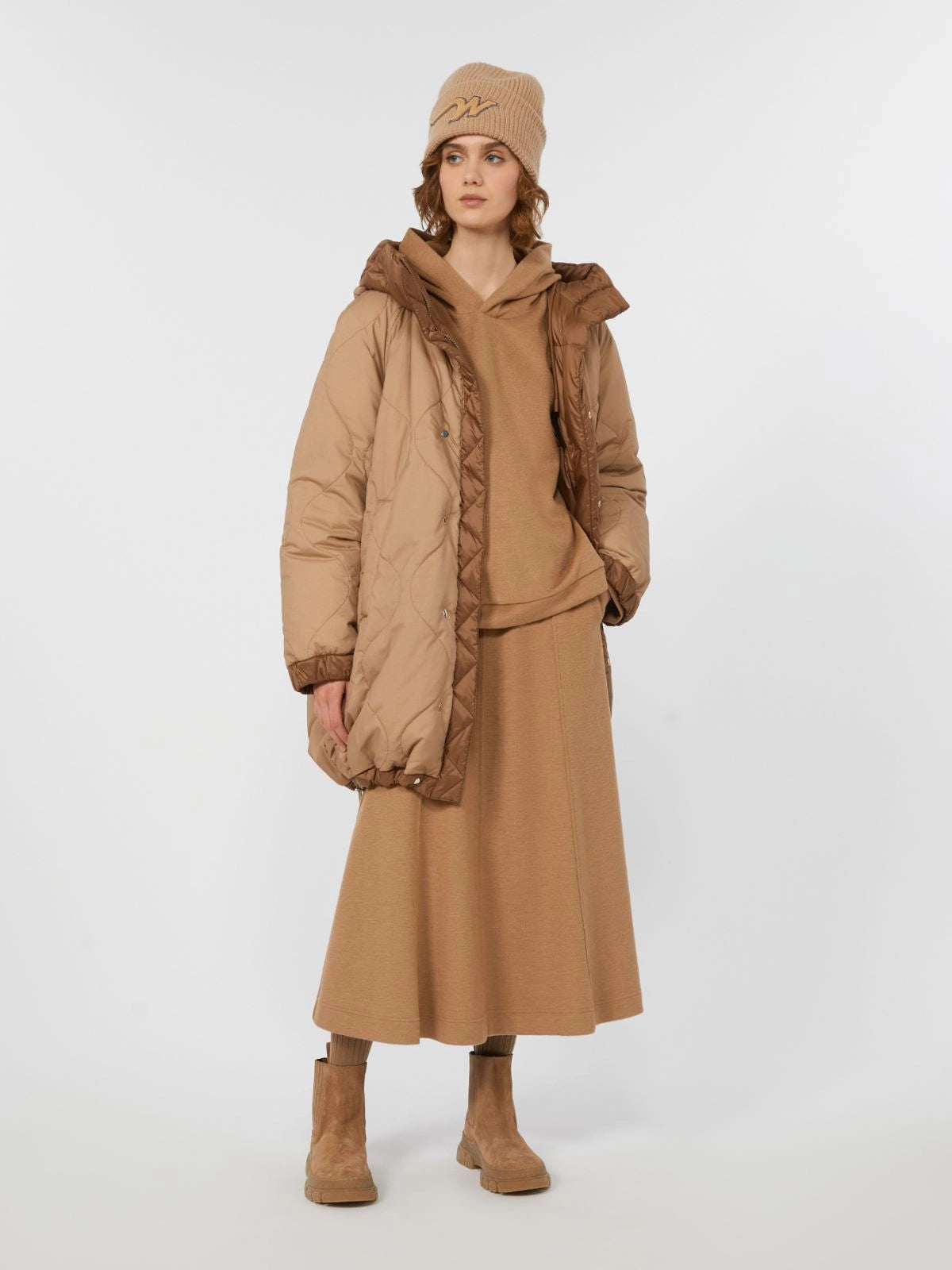 OSCURI - Jersey drap sweatshirt