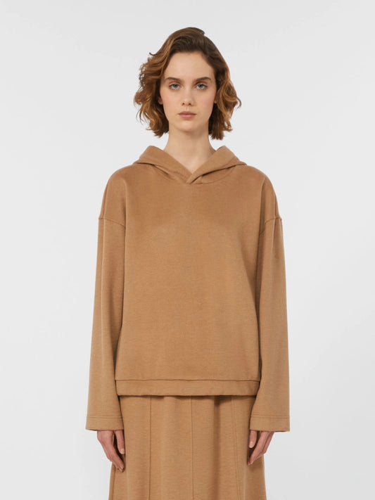 OSCURI - Jersey drap sweatshirt