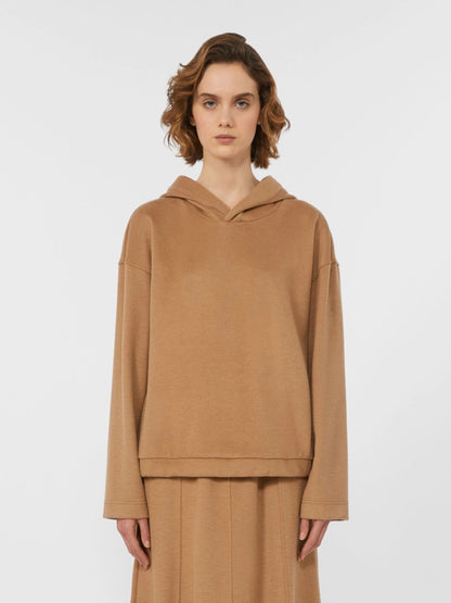 OSCURI - Jersey drap sweatshirt