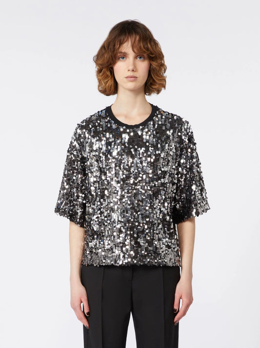 CACAO - Tulle and sequin top 94 - Body-Top 94 - Body-Top
