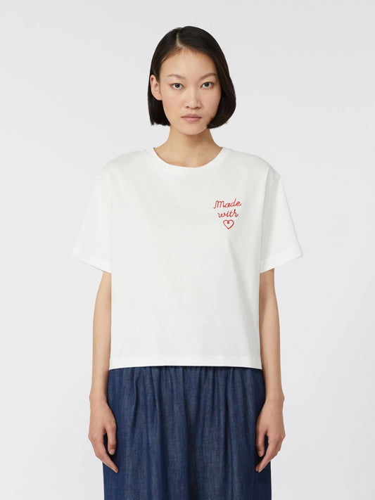 ACLINE - Printed organic cotton T-shirt