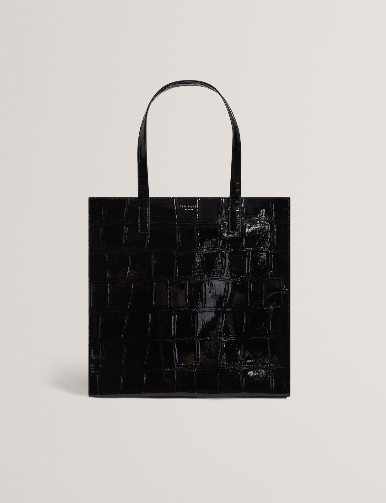 Vannda-Croc Effect Large Icon Bag