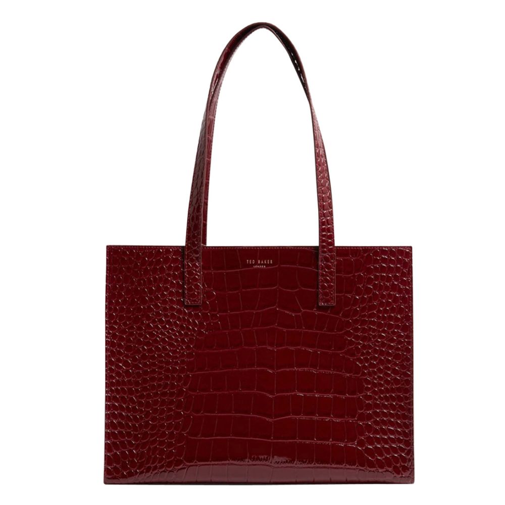 WELONA Elongated Croc Icon Bag
