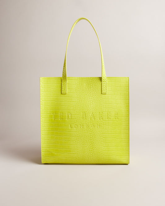 CROCCON Imitation Croc Large Icon Bag
