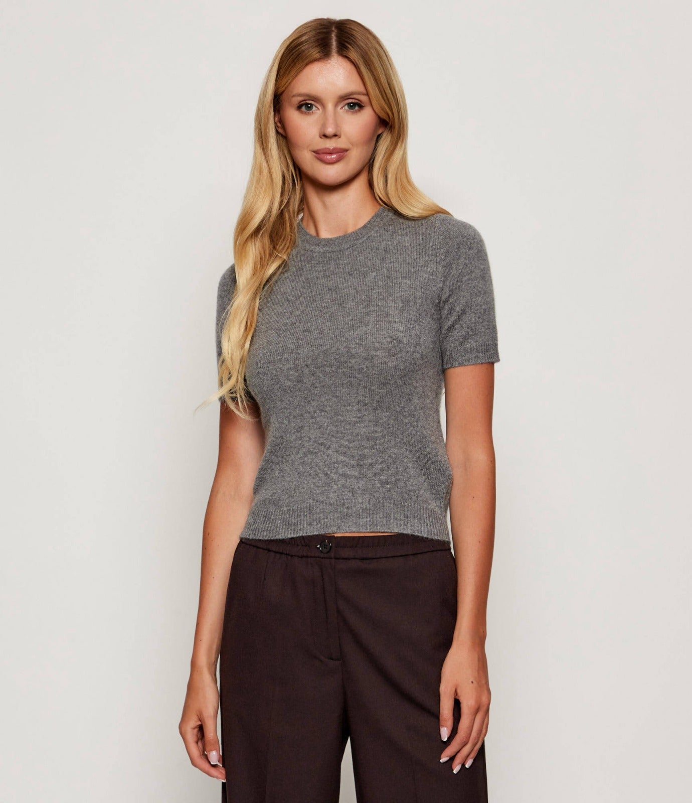 FINITO2 - Wool-Cashmere T-shirt