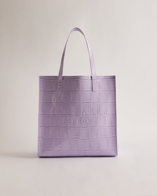 CROCCON Imitation Croc Large Icon Bag