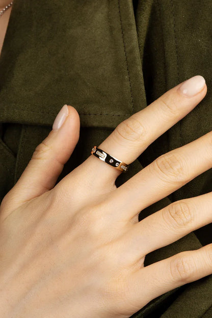 morse code  - LOVE Morse Code Ring