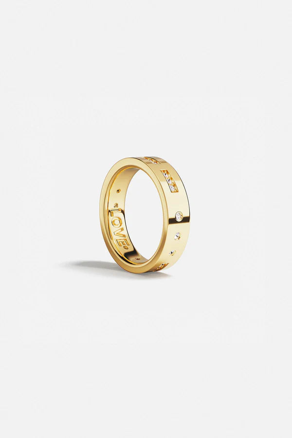 morse code  - LOVE Morse Code Ring