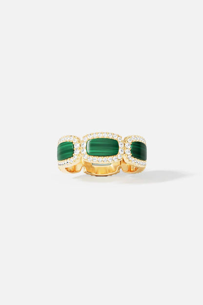 mediterranee - Malachite Ring