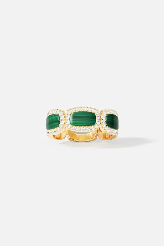 mediterranee - Malachite Ring