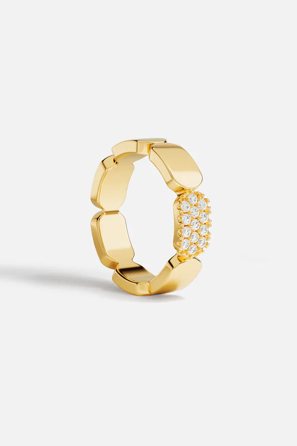 yacht club -  Dainty Gold Ring