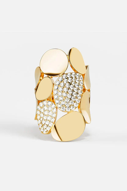soleil - Statement Galet Ring