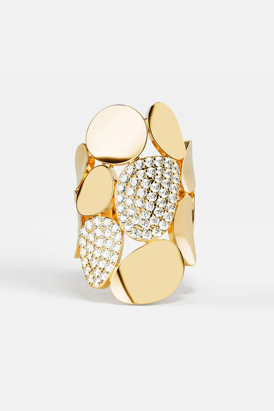soleil - Statement Galet Ring