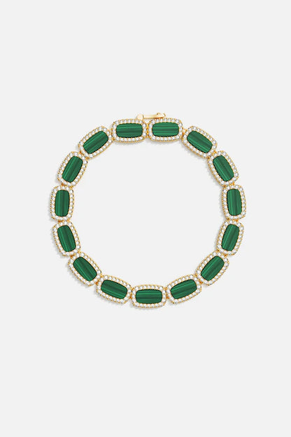 mediterranee - Malachite Bracelet