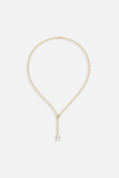 soleil - Y-Drop Éclat Adjustable Necklace