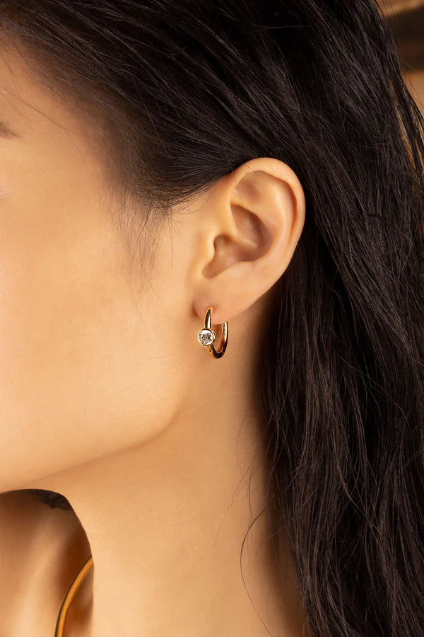 Soleil - Éclat Hoop Earrings