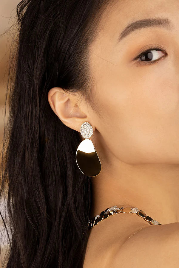 Soleil - Galet Earrings