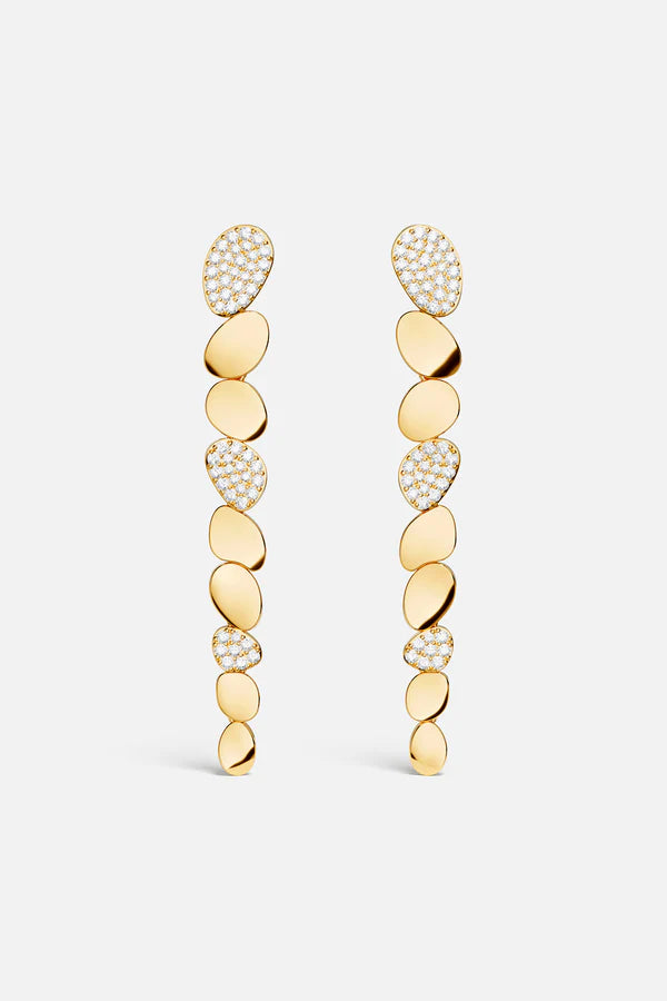Soleil - Galet Drop Earrings