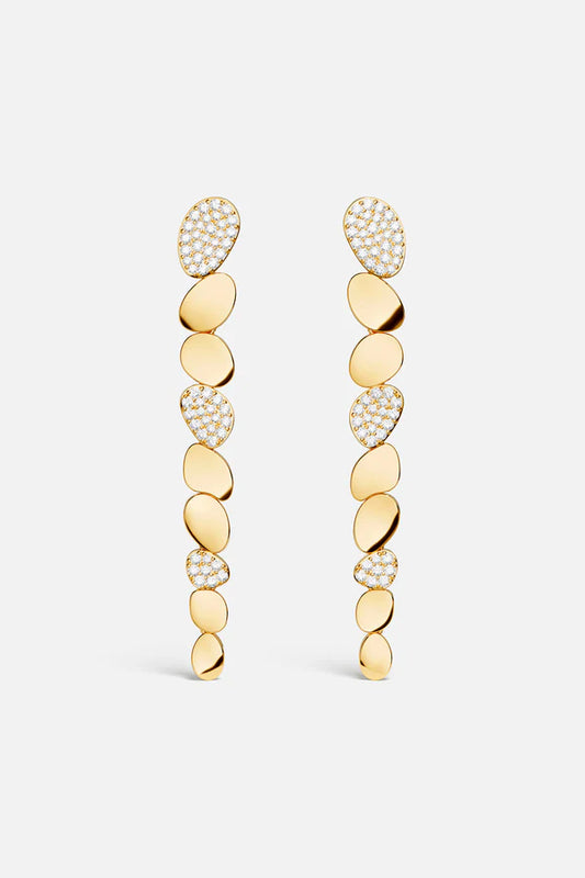Soleil - Galet Drop Earrings