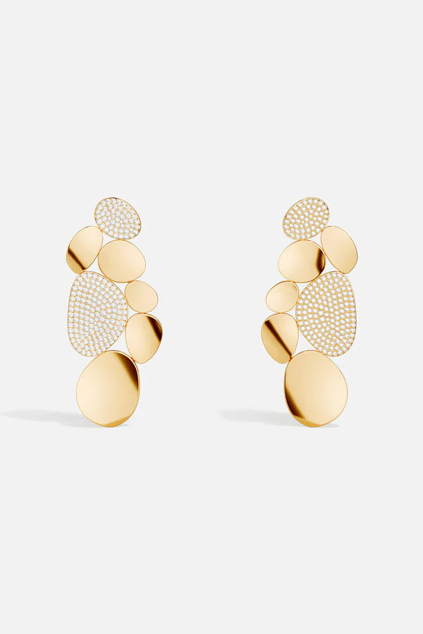 Soleil - Statement Galet Earrings