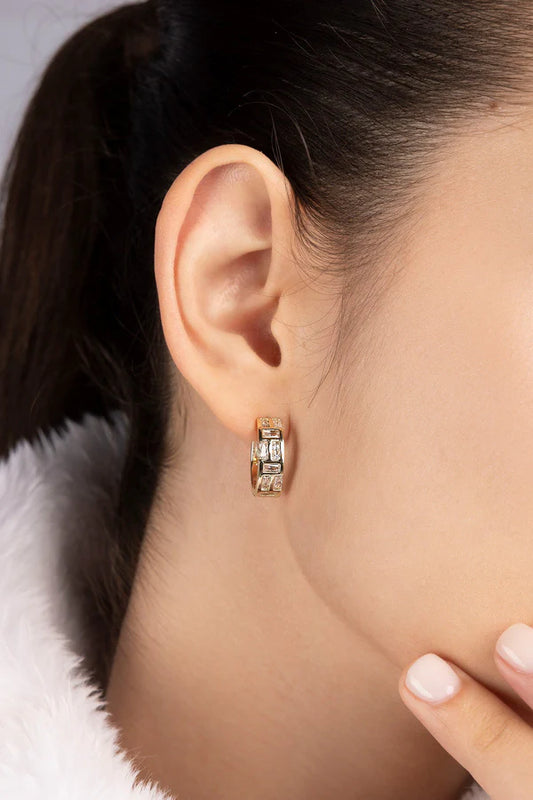 hiver - Ice Hoop Earrings